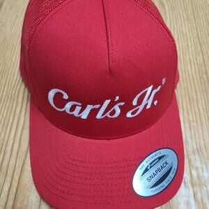 Carl’s Jr. Snapback trucker hat (NEW)